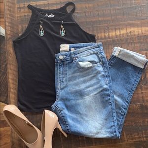 Buckle BKE denim crop jeans